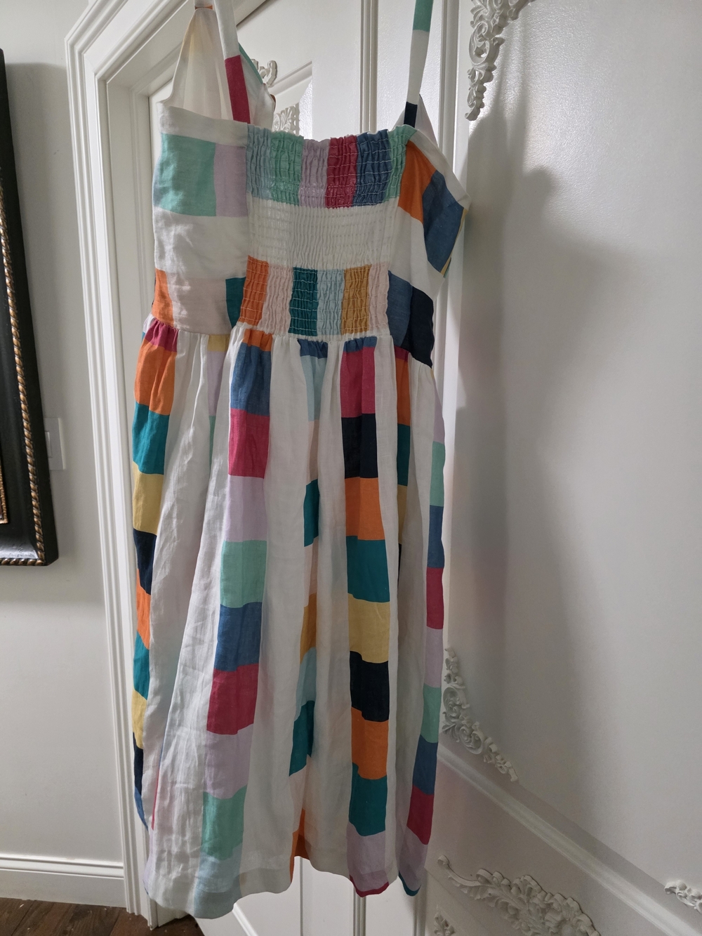 Multicolor Check Linen - Picture 8 of 9